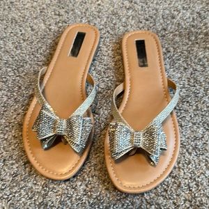 INC Mabae Champagne Sandals